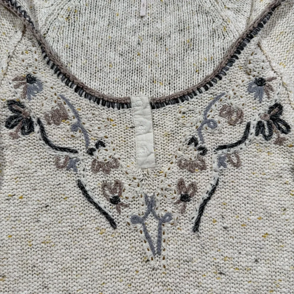 Women’s Free People Baja Babe Hacci Hooded Sweater Size S - Picture 2 of 6